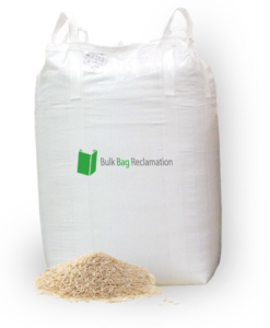 Bulk Bag behind a pile of grain