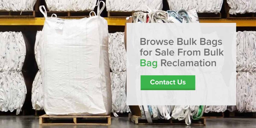 Browse bulk bulk bags for sale from Bulk Bag Reclamation